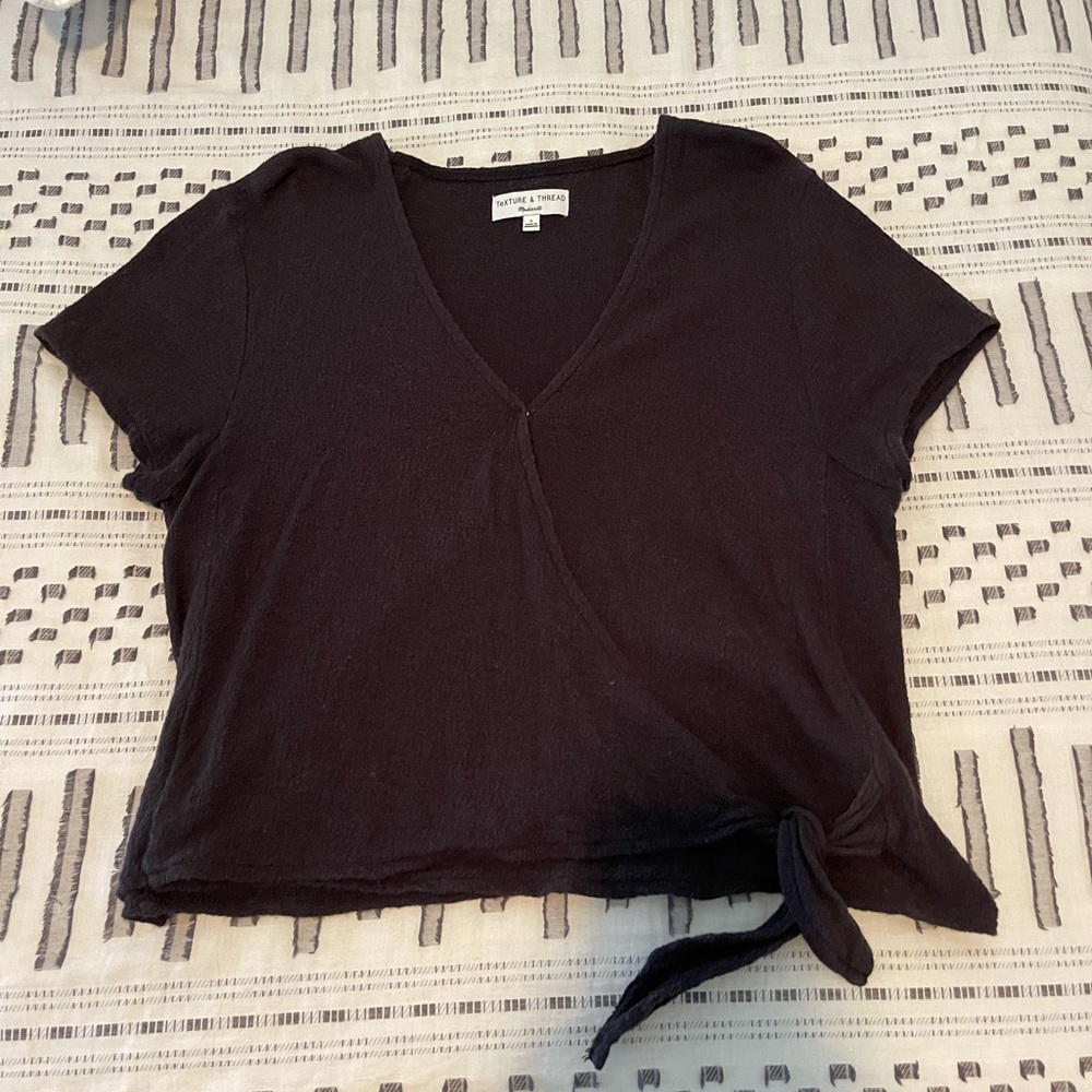 Madewell wrap top